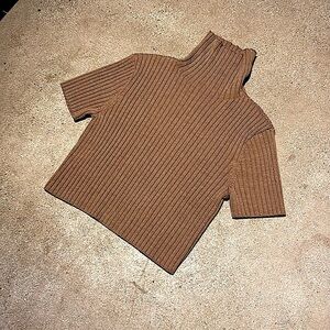 STAUD Lilou Ribbed Sweater S